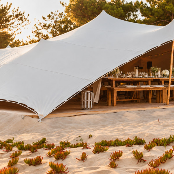 Tenda sulla sabbia