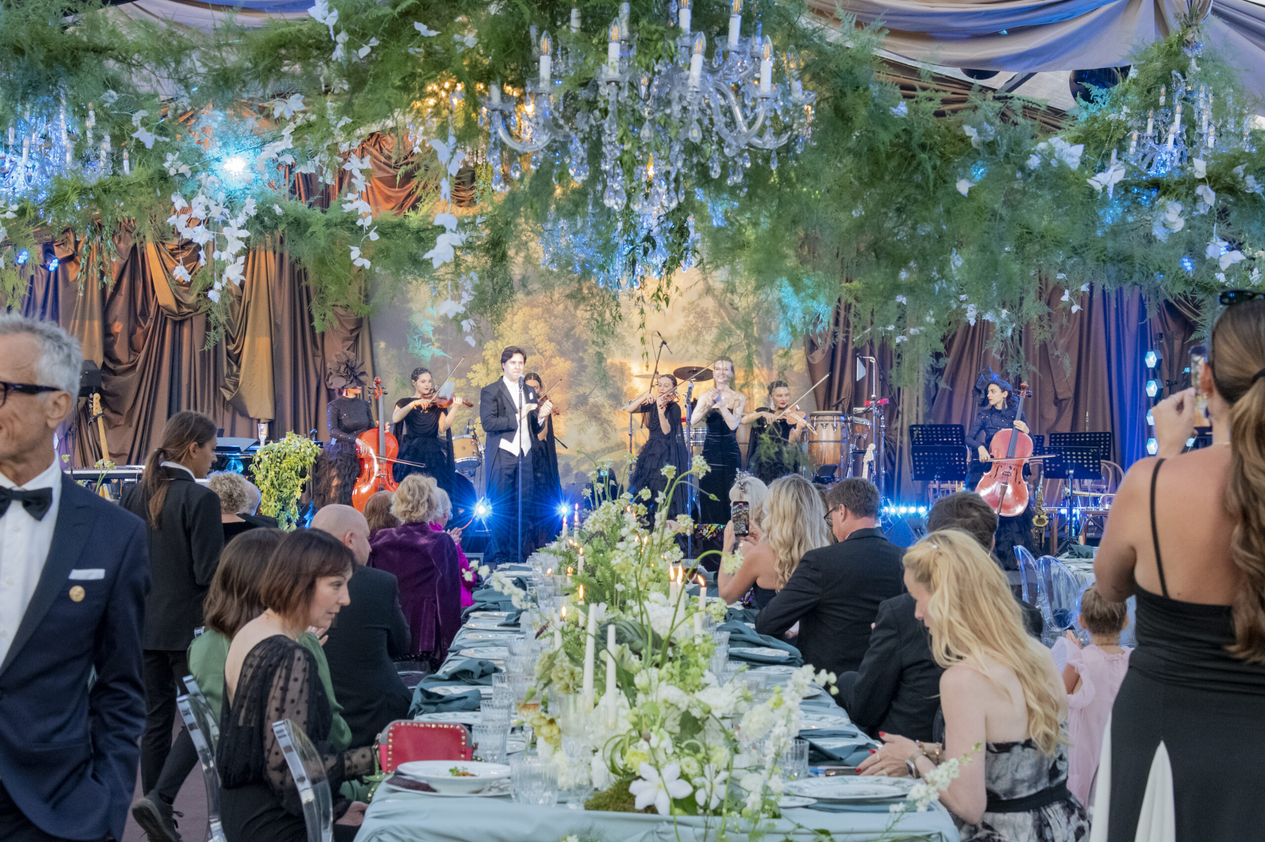 Gala dinner inside Silvania